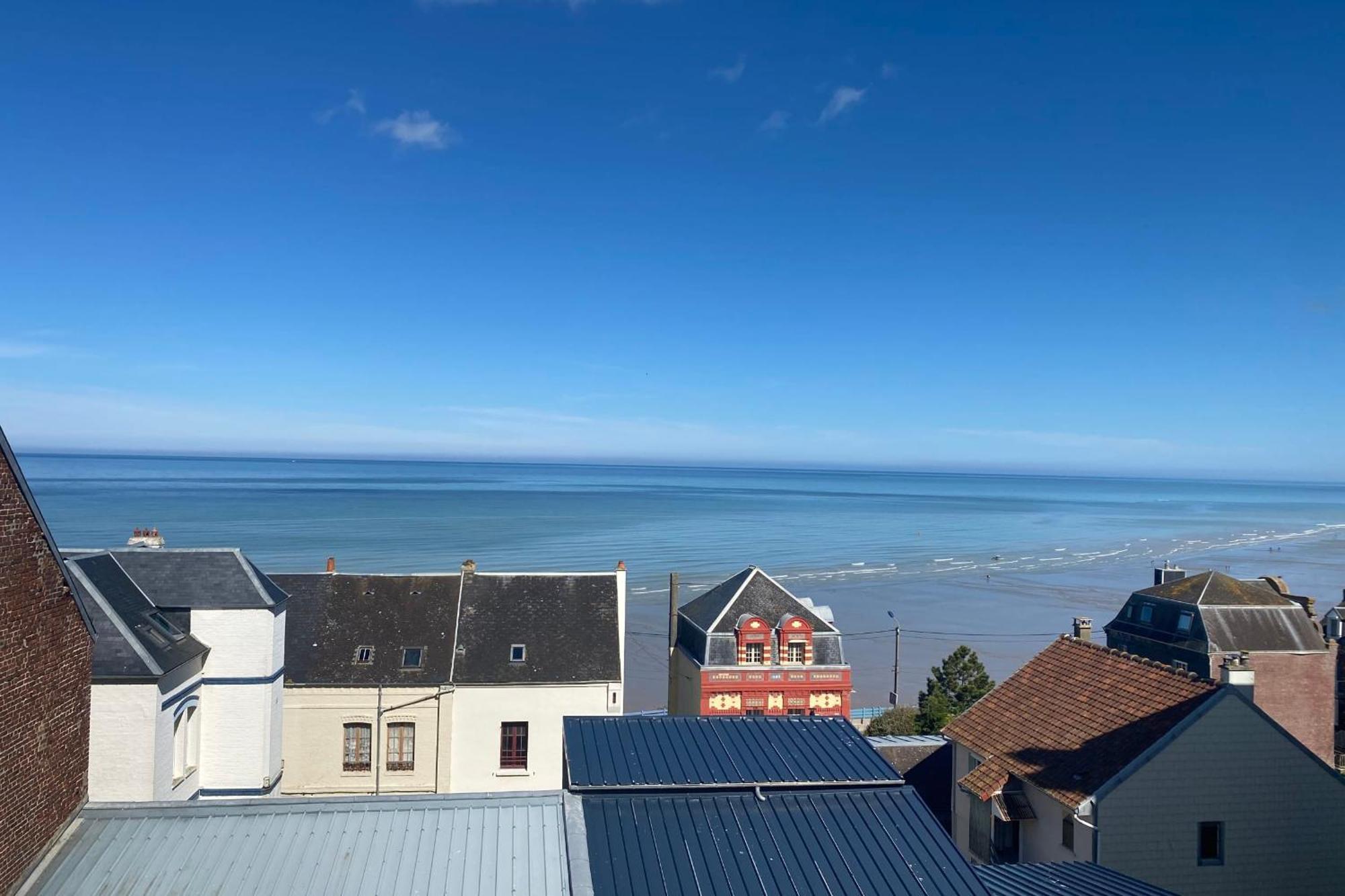 Ab19 - Reves Sales Avec Vue Mer Imprenable Leilighet Ault Eksteriør bilde